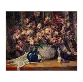 Florence Upson Young, American 1872-1974, Floral Still Life
