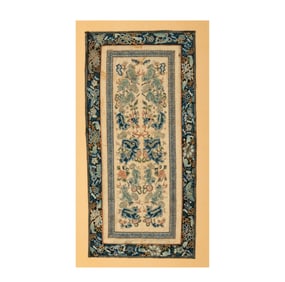 A Chinese Embroidered Silk Textile