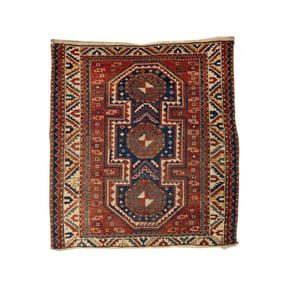 A Kazak Caucasian Throw Rug