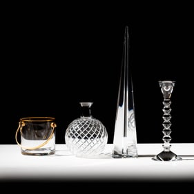 A Group of Baccarat Crystal Tablewares