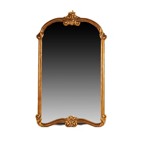 A Carved Giltwood Mirror