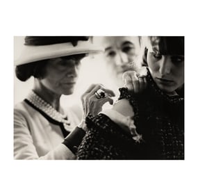 Douglas Kirkland, Canadian 1935-2022, Coco Chanel Paris 1962