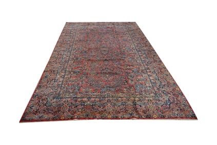 A Room-Size Sarouk Rug