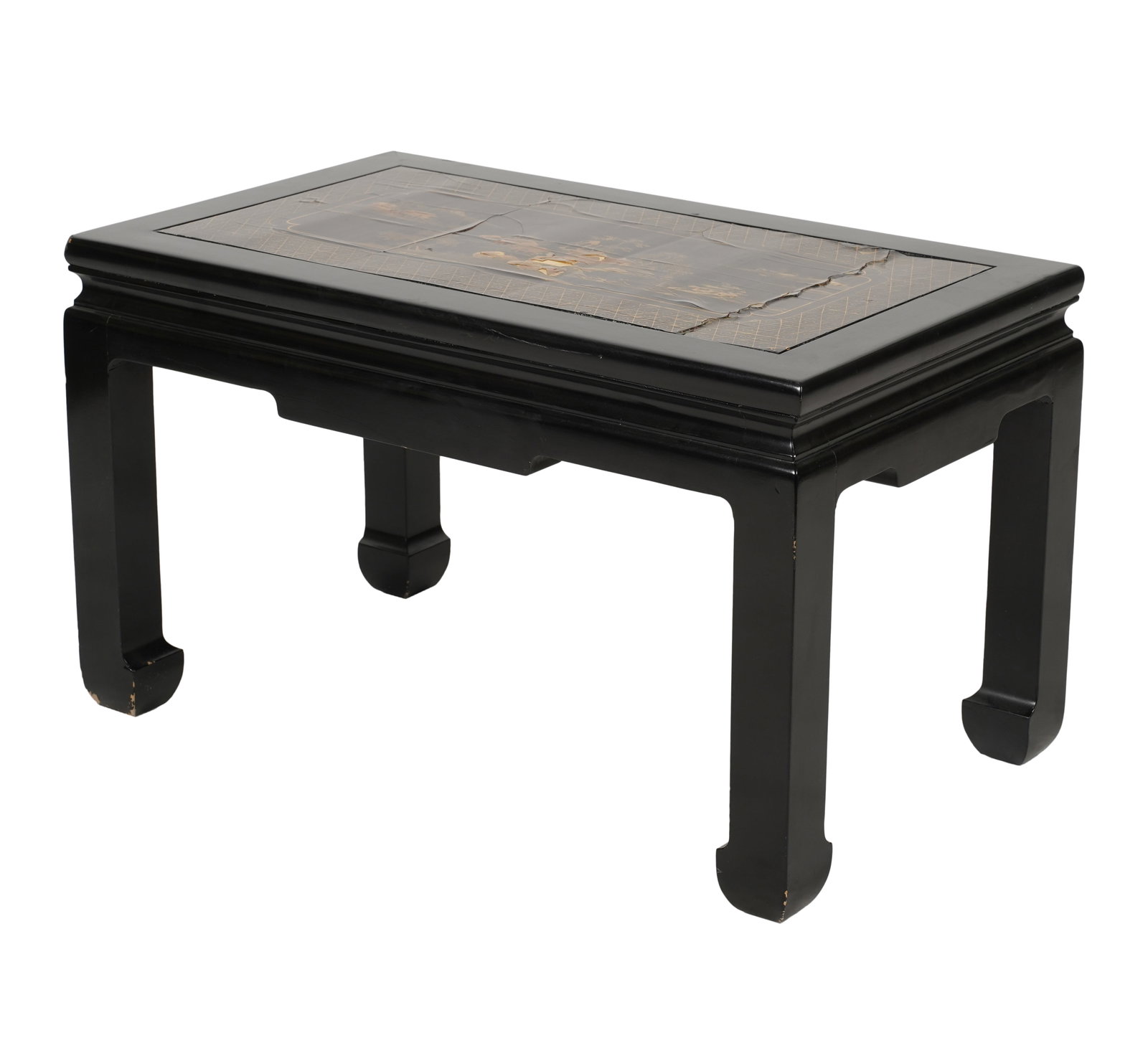 A Chinese-Style Black-Lacquered Coffee Table (1 of 9)