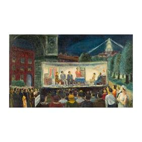 Joseph Biel, American 1891-1943, WPA Caravan