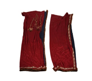 A Pair of Drapery Panels