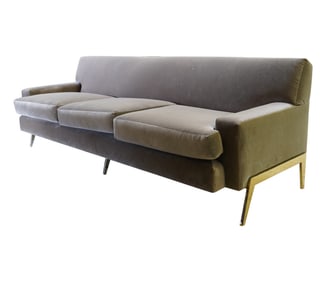 A Contemporary Upholstered Sofa