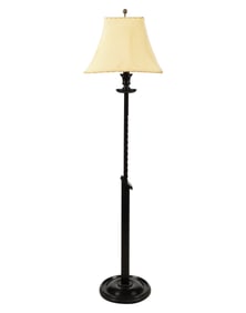 A Contemporary Ratchet-Style Floor Lamp