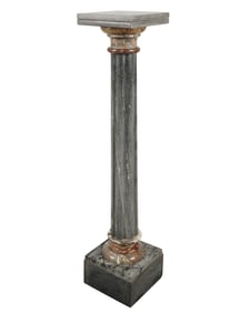 A Continental Marble Pedestal