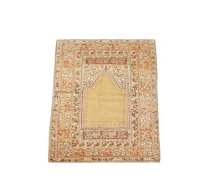 A Persian Prayer Rug 5' 3" x 3' 11"