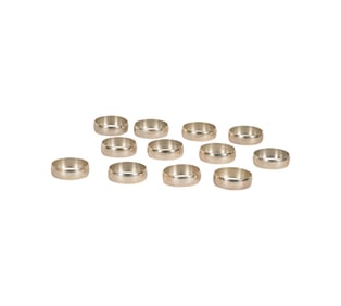 A Set of 12 Gorham Sterling Napkin Rings