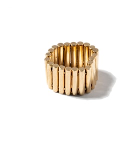 14 Karat Yellow Gold Flexible Ring