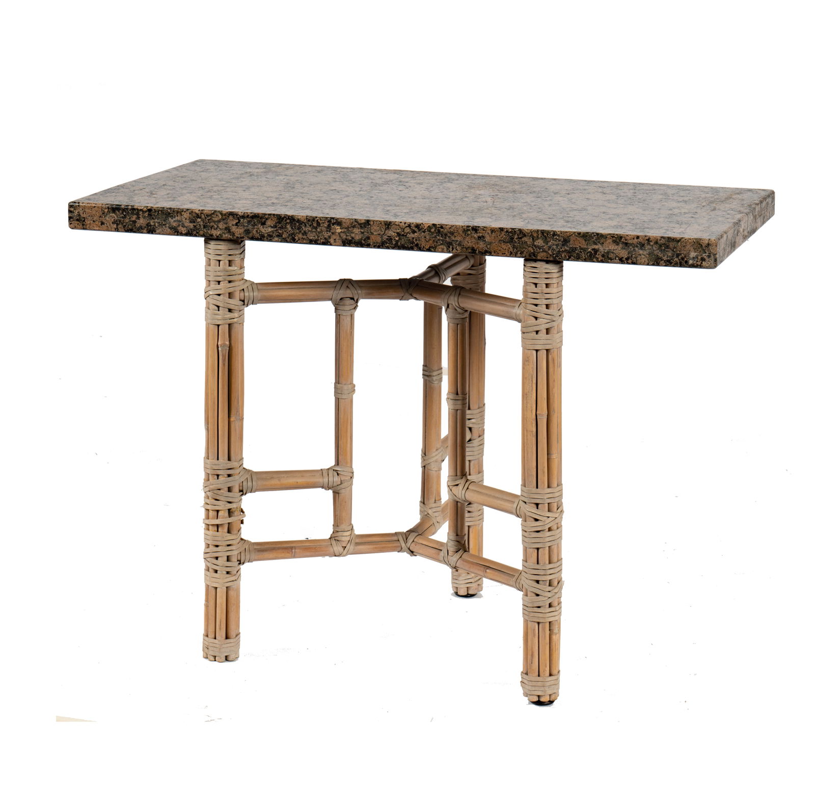 A McGuire Rattan Table (1 of 17)