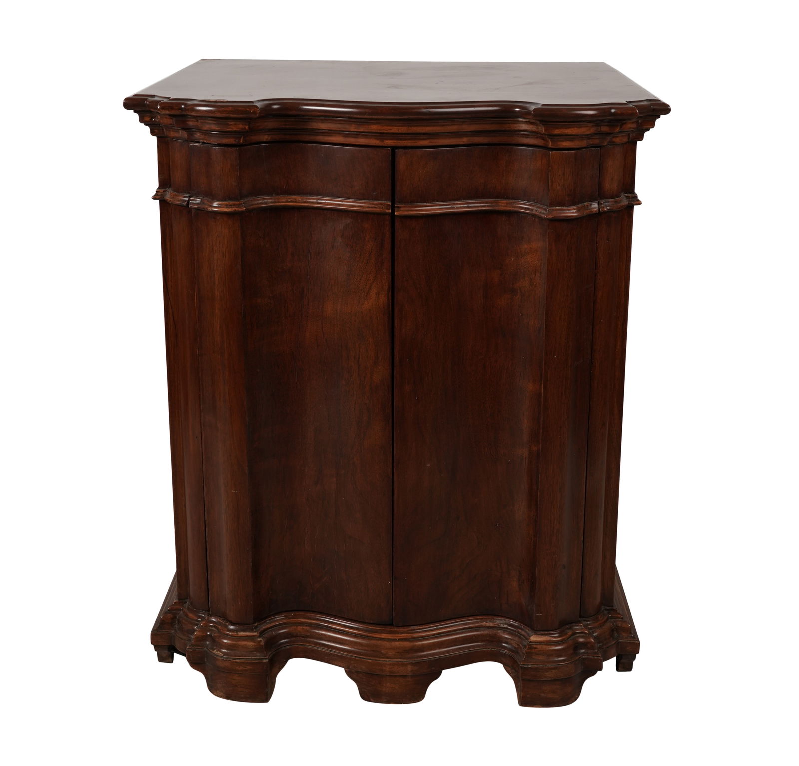 L. Rossi: Italian Baroque-Style Walnut Credenza (1 of 15)