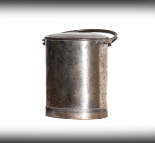 A Steel Milk Bucket