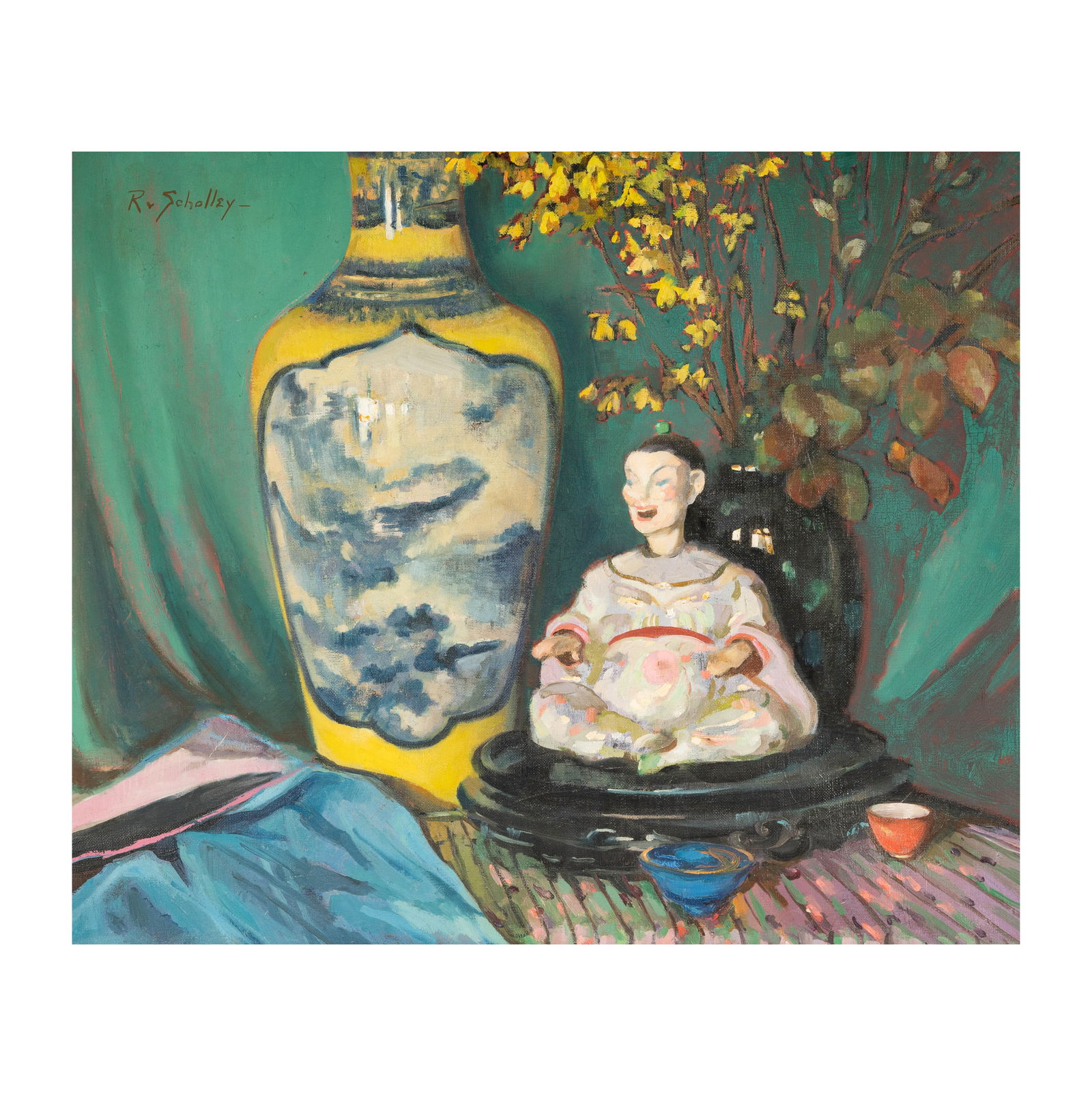 Ruth Von Scholley, 20th century, Stlleben (Still Life) (1 of 11)