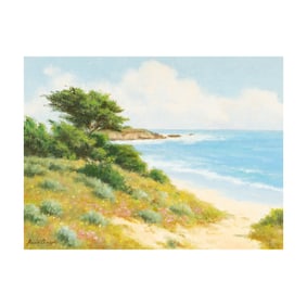 David Chapple, California B. 1947, Seventeen Mile Drive
