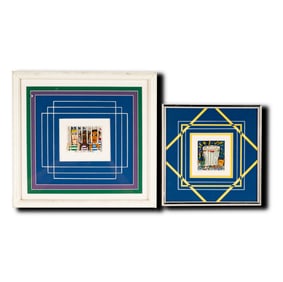 James Rizzi, American 1950-2011, Two Works