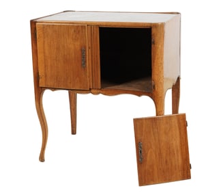 A Louis XV-Style Fruitwood Side Cabinet