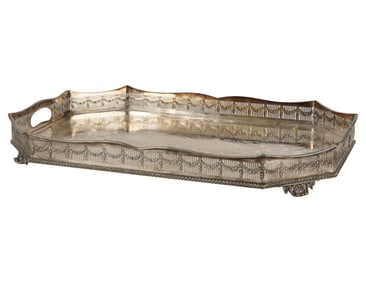 An English Silverplate Tray