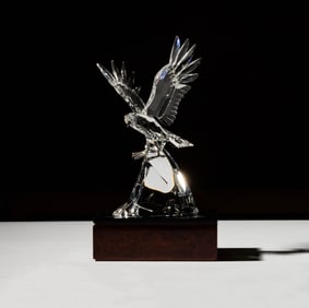 A Swarovski Crystal Limited Edition Eagle Figure