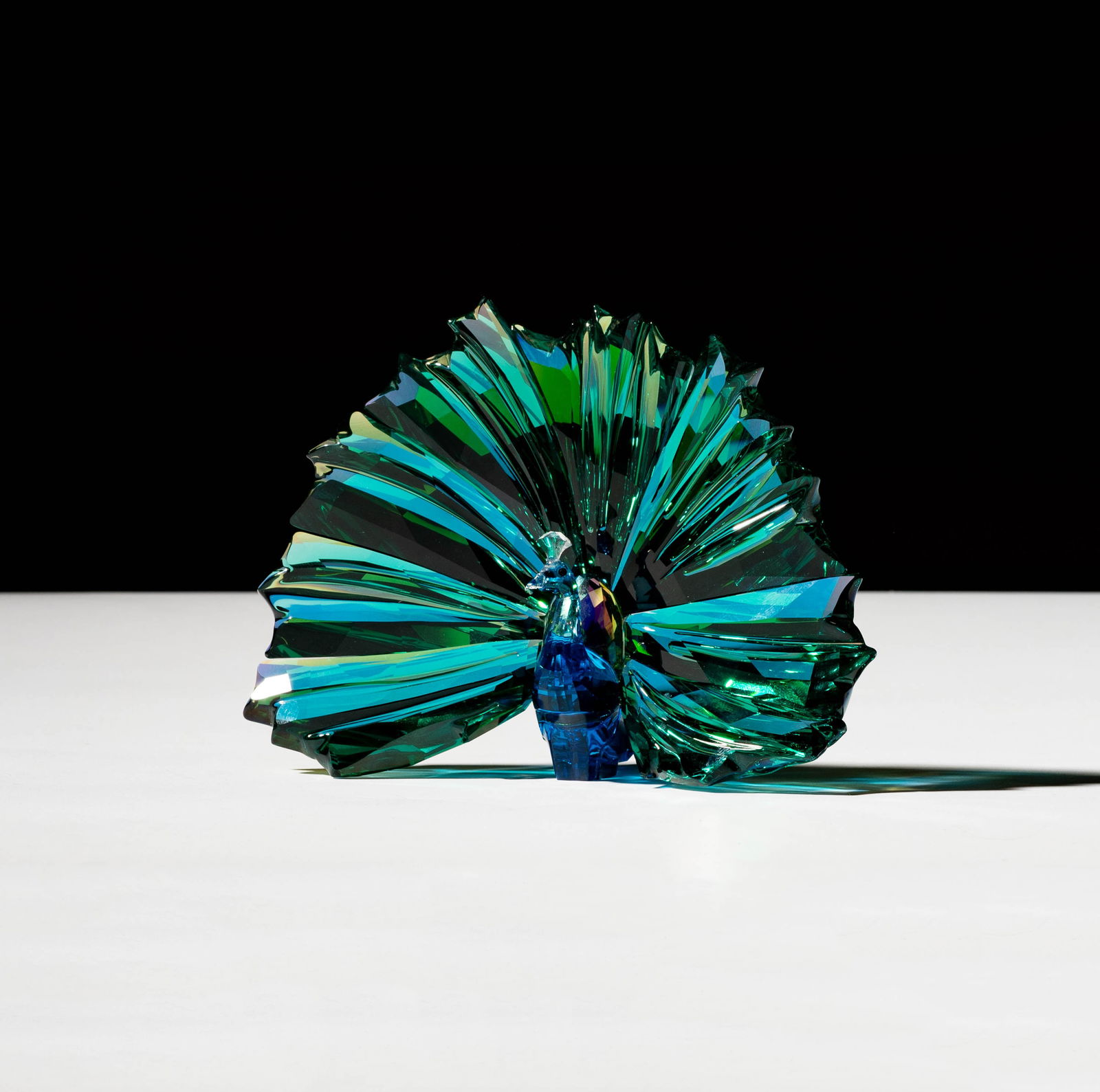 A Swarovski Crystal Arya Peacock Figure (1 of 12)