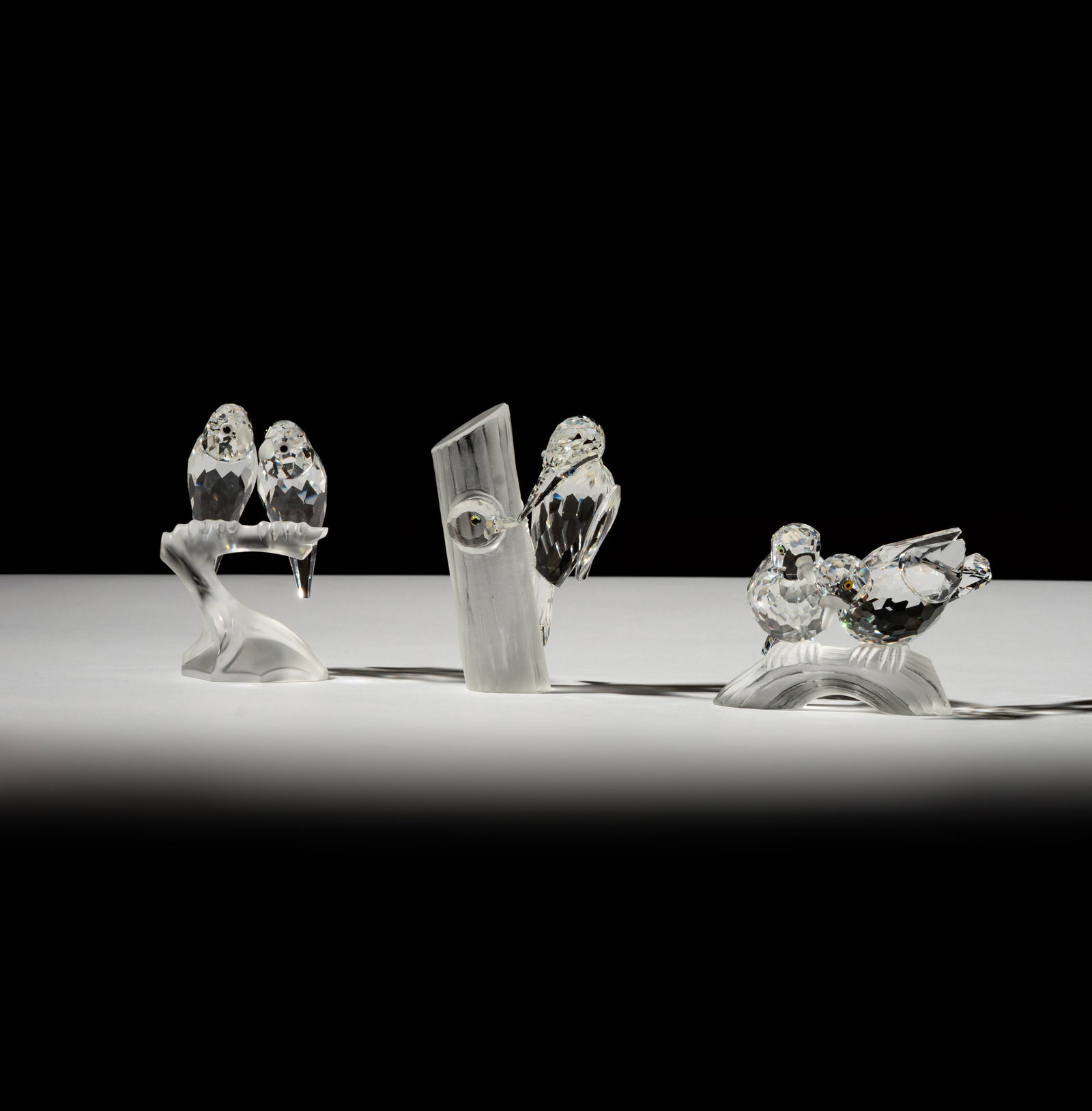 Three Swarovski Crystal Bird Figures (1 of 10)