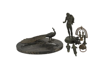 A Group of Metal Figures