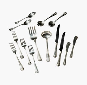 A Gorham Sterling Flatware Service for Twelve