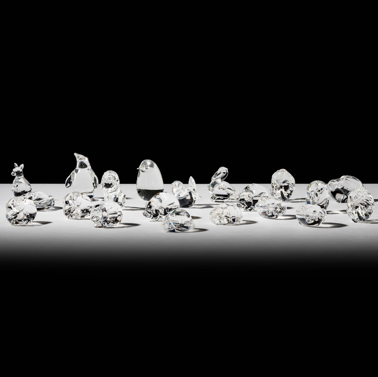 A Group of Steuben Glass Animal Figures (1 of 17)