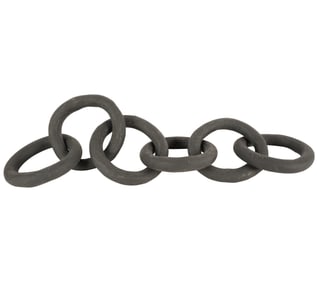 A Style Union Home Ceramic Chainlink