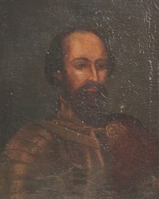 Collection of Nick Chavez: Continental School: Portrait of Matus Cak Trenciansky
