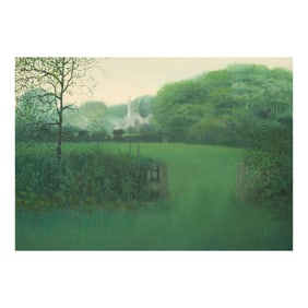 John Miller, British, 1931 - 2002, Sancreed Church, Cornwall