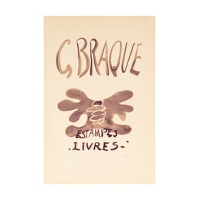 Georges Braque, French 1882-1963, Estampes Livres