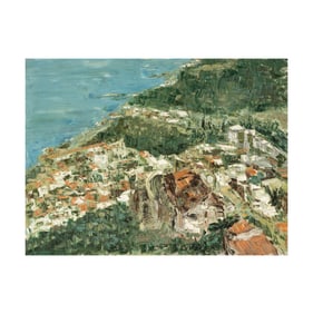 George Speck, American 20th Century, Sea and Cypress
