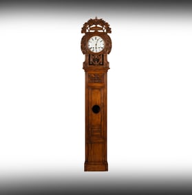 A French Provincial Tall Case Clock