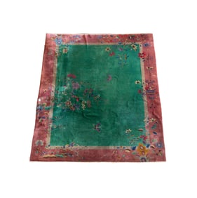 A Chinese Art Deco Rug 9' x 11'5"