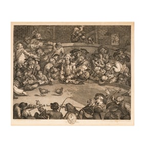 William Hogarth, English 1697-1764, Royal Sport Pit Ticket