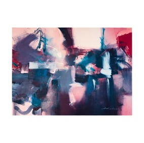 Jack Roberts, American 1920-2000, Untitled (Abstract)