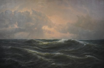 Andre Gignac (1866-1956): Seascape