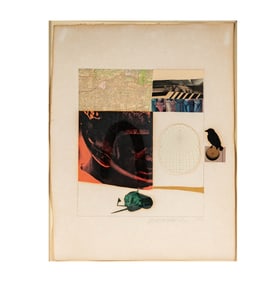 Robert Rauschenberg, American 1925-2008, Horsefeathers Thirteen IX