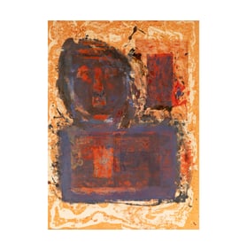 Hans Gustav Burkhardt, Los Angeles, CA 1904-1994, Untitled (Abstract Figure)