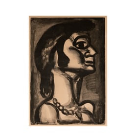 Georges Rouault, 1871-1958, En bouche qui ut fraiche, gout de fiel