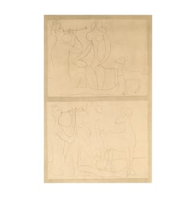 After Pablo Picasso, Spanish 1881-1973, Diptych