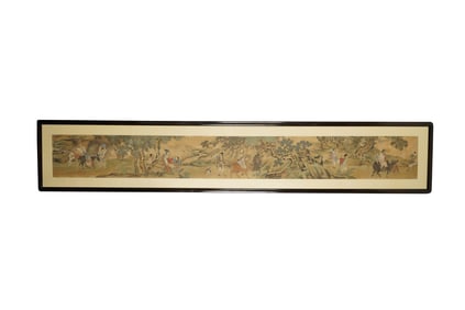A Japanese Landscape Scroll