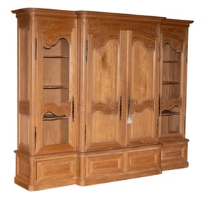 A French Provincial-Style Bibliotheque