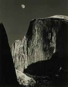 Alan Ross after Ansel Adams, American 1902-1984, Moon and Half Dome