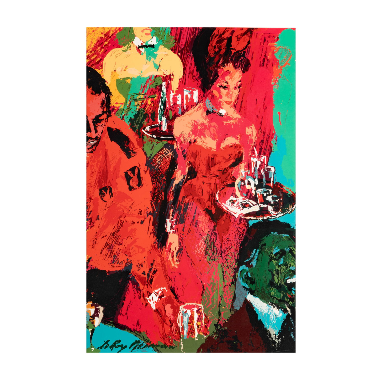 Leroy Neiman, 1921-2012, Playboy Club (1 of 13)