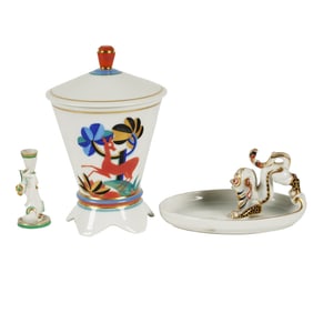 A Group of Rosenthal Porcelain
