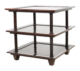 Barbara Barry for Baker: Square Tiered End Table